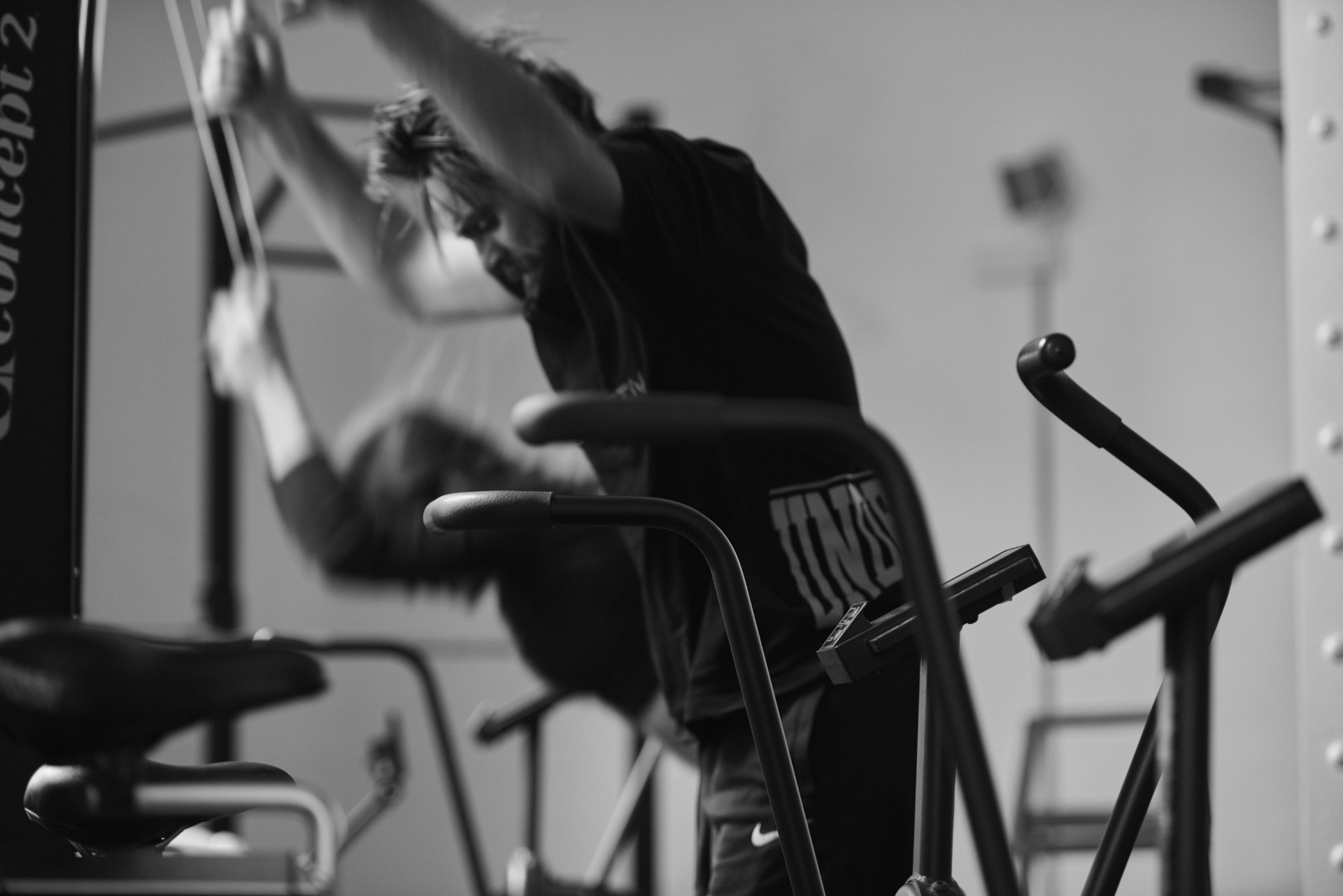SkiErg conditioning at Undercard Strength Paddington